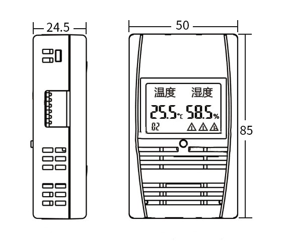 SPD-HT485_D机架温湿度传感器，机架温湿度传感器